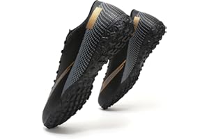 HaloTeam Men's Soccer Shoes Cleats Professional High-Top Breathable Athletic Football Boots for Outdoor Indoor TF/AG 3US-11US