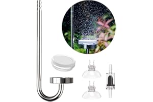 Clscea SUS 304 Stainless Steel CO2 Diffuser for Aquarium Plant CO2 Atomizer(S)