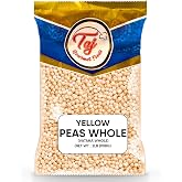 TAJ Yellow Peas Whole 2-Pounds | Vatana Whole, Vatana, Matar