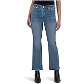 KUT from the Kloth Kelsey High Rise Fab Ab Ankle Flare Regular Hem