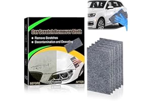 SIL VFR 6 PCS-Breathe Green Nano Sparkle Cloth, Nano Sparkle Cloth Car Scratch Remover, Nanosparkle Cloth for Car Scratches, Breath Green Nanosparkle, Nanosparkle Cleaning Cloth for Car Scratches