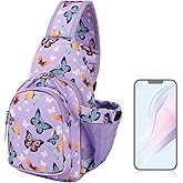 Choco Mocha Girls Sling Bags Kids Crossbody Bag for Girls Kids Sling Bags Ages 8-12 Girl Purse Christmas Purses Gifts | for Girls, for Kids, 8-10, 10-12