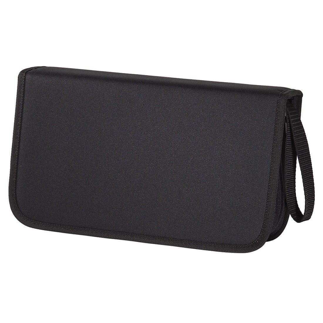 Hama CD Wallet for 104 Discs | CD/DVD/Blu-Ray | Folder for Storage, Space-Saving for the Office, Car and at Home | Black