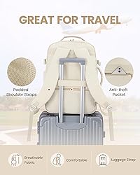 LOVEVOOK Travel Backpack for Women Men as Personal