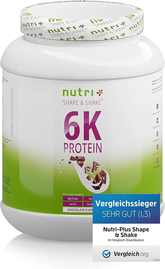 Protein powder 1kg chocolate flavour Protein Powder 1kg Chocolate Flavour - Vegan 6k-Shake Without Lactose