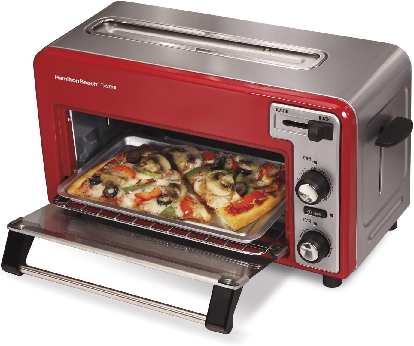 Home & Garden Hamilton Beach 22720 Toastation Toaster Oven Bake Heat