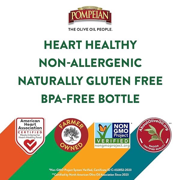 POMPEIAN MADE EASY DRIZZLE EXTRA VIRGIN OLIVE OIL, CONTAINS POLYPHENOLS, FIRST COLD PRESSED, 16 FL OZ