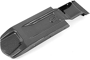 WOODNIU RACEIN Rear Fender Inner Plate for Surron Light Bee X/S Segway X160/X260, Back Underseat Mudguard for Suron Dirt Bike, Imitation Carbon Fiber Sur Ron Accessories Sur-ron Parts(Water Transfer,Glossy)