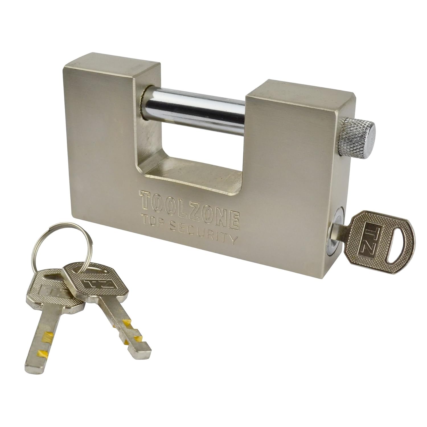 Padlock Steel Security Shutter Lock Container Door 100mm Rotating