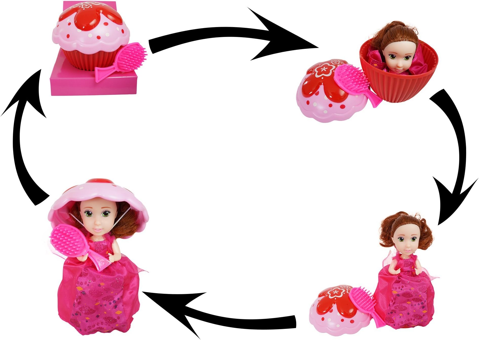 Cupcake Surprise Princess Marilyn Doll by Cupcake Suprises