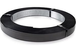 IDL Packaging 5/8" x .020" x 2230' Regular-Duty Steel Strapping Coil (1470 lbs Break Strength) - Painted and Waxed - Superior Cut-Resistance - Metal Straps for Pallet Banding, Extra-Heavyweight Loads