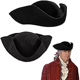 Felt Tricorn Hat