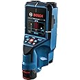 BOSCH D-TECT200C 12V Max Wall and Floor Scanner, Includes 2.0 Ah 12V Max Lithium-Ion Battery & Charger, USB Cable, & Soft Pouch