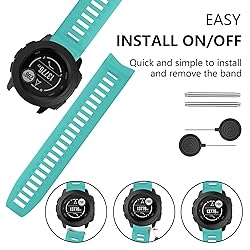 MYSNBKN Compatible with Garmin Instinct Band, Soft
