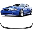 [GT-Speed] Compatible/Replacement for Front Bumper Lip, OE Style PU Front Lip Splitter Spoiler Black, 1999 2000 2001 2002 2003 2004 Ford Mustang Base GT MACH 1
