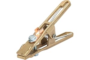 Welding Ground Clamp, 260/300/500A Brass A Shape Earth Clamp for Welding Machine (260A)