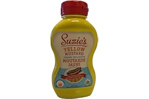 Suzie's Organics, Organic Yellow Mustard, 237ml
