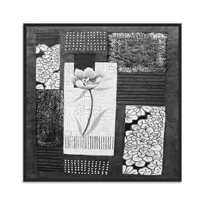 SIGNWIN Framed Canvas Wall Art Texture Painting Canvas...