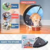 BEAUTYZOO Inflatable Dog Cone Collar Large, Soft Donut Neck Recovery view 6
