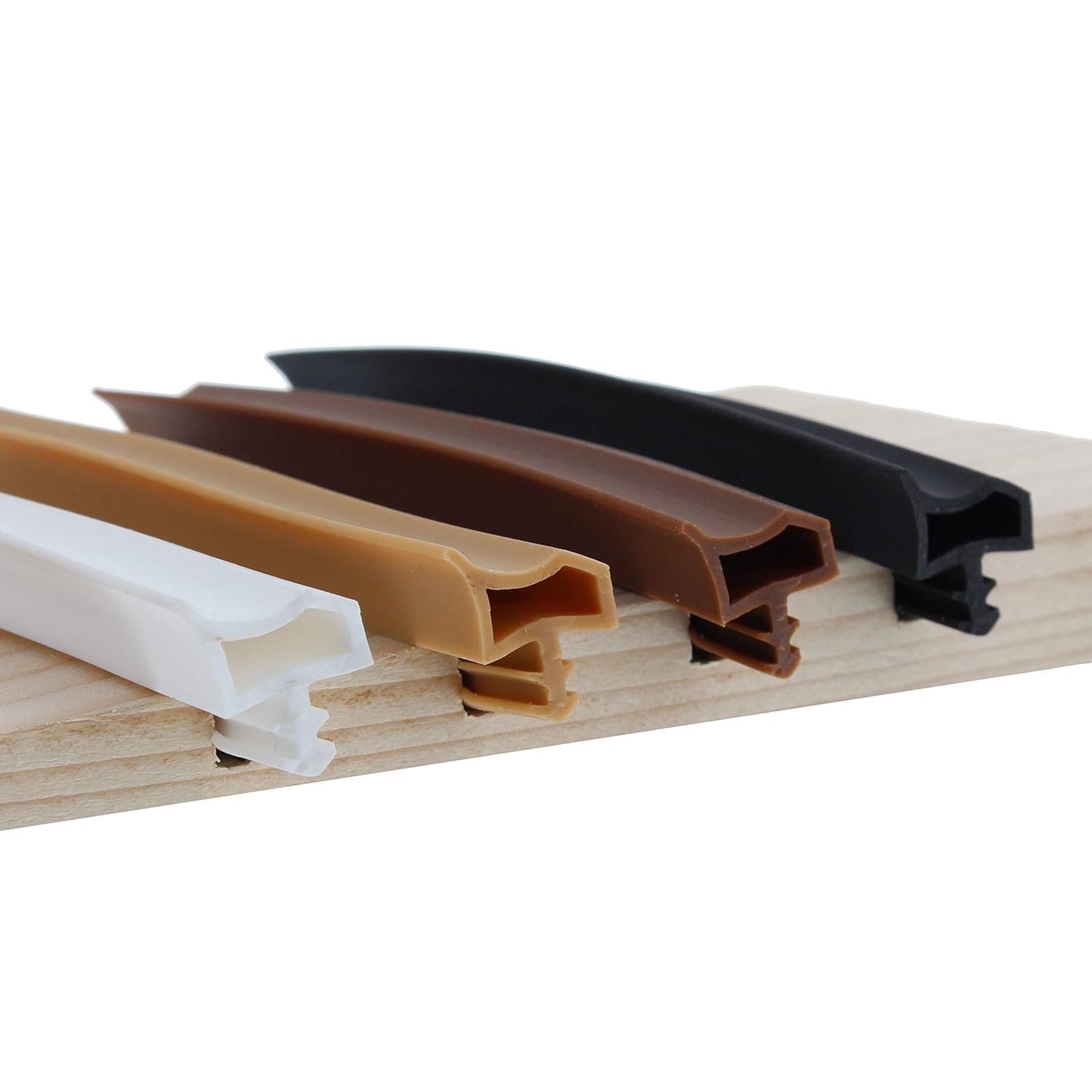 ToniTec® Türanschlagdichtung Türdichtung 3967 weiß, braun, beige ...