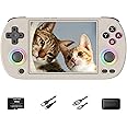 RG40XX H Handheld Game Console 35 Emulators 18K Preloaded Games WiFi & Bluetooth Retro Gaming Console Kids Video Game Console Plug & Play Machine Gifts for Boys & Men (Grey-64GB)