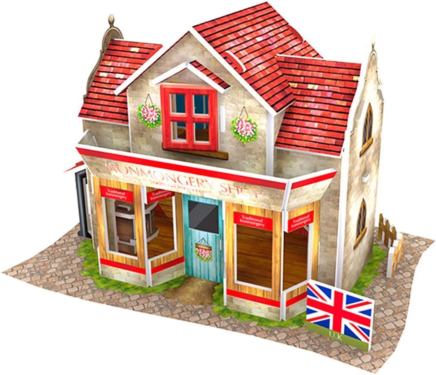 Vitalite-Cubic Fun Miniature 3D Paper Puzzle Kids Gifts Kits Toy-U.K Ironmongery Shop