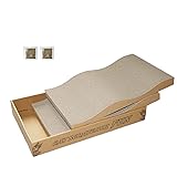 RUBMEOW Cat Scratch Pad Cardboard Scratcher
