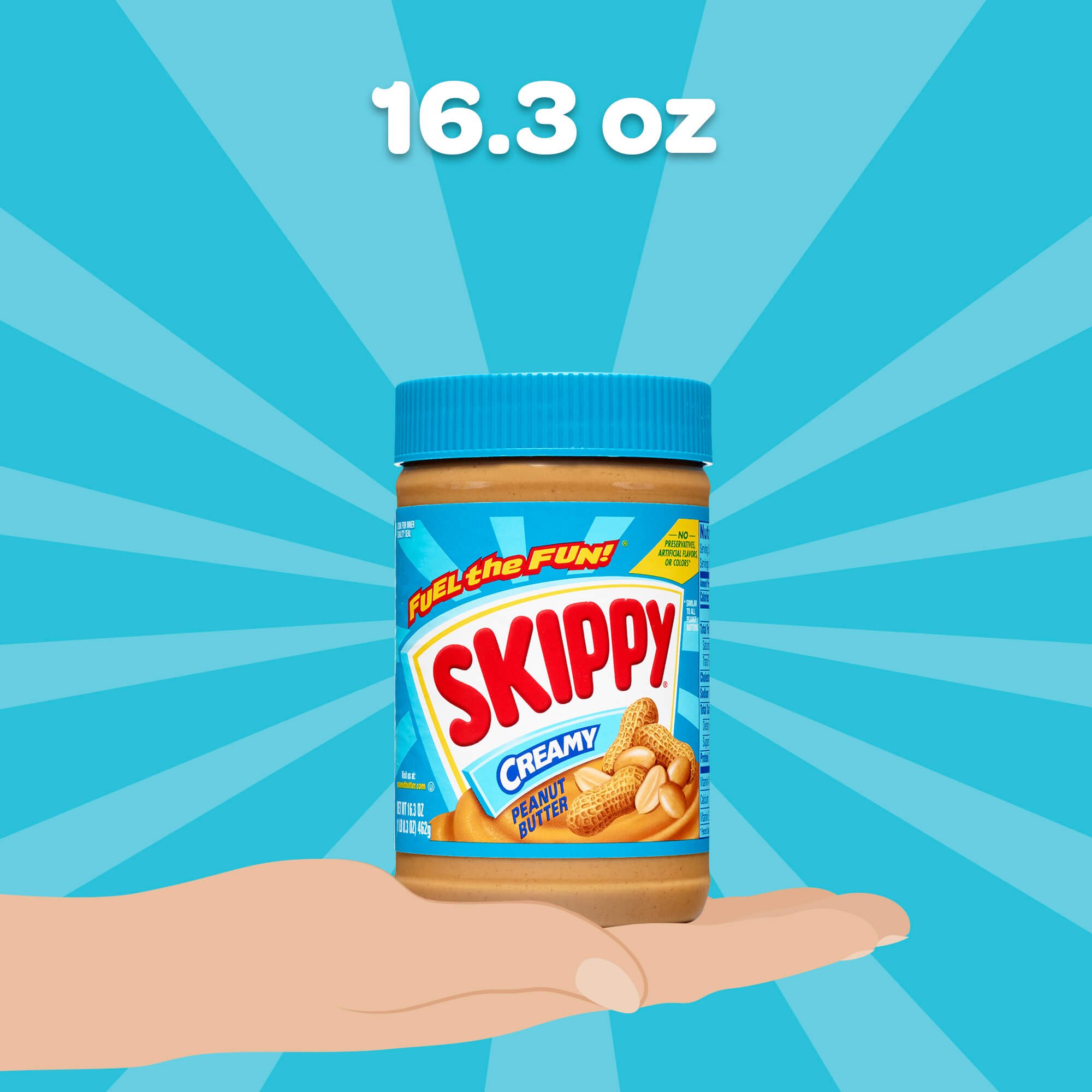 Skippy Creamy Peanut Butter, 16.3 Ounce - Image 9