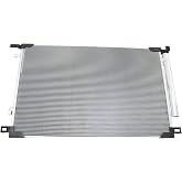 TRQ A/C Condenser Parallel Flow Aluminum | For 2018-2022 Toyota Camry 2019-2021 Avalon RAV4
