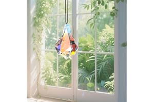 Crystal Pendant Oval Glass Pendant for Necklace, Earrings and Jewelry Making for Women