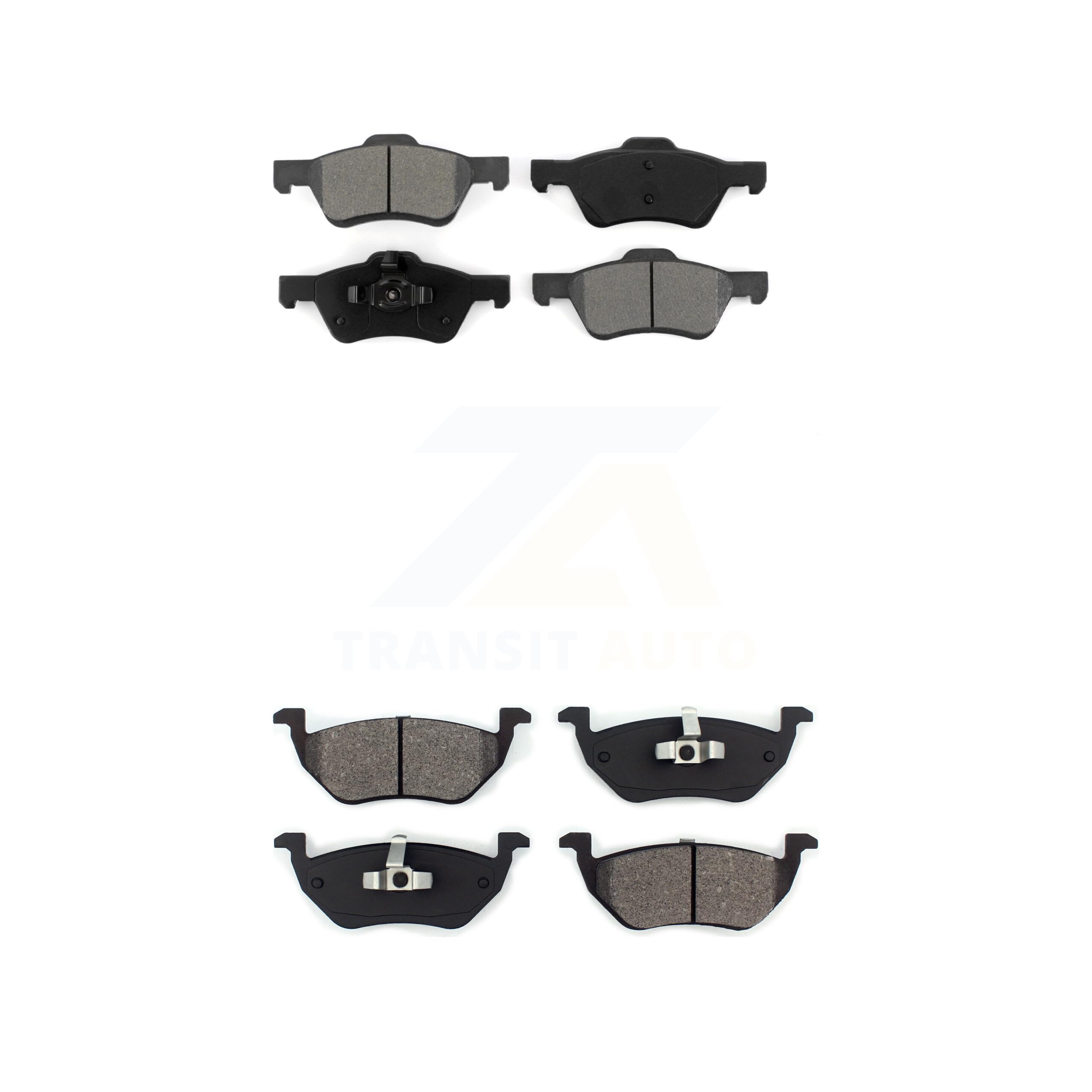 SIM Front Rear Semi-Metallic Brake Pads Kit