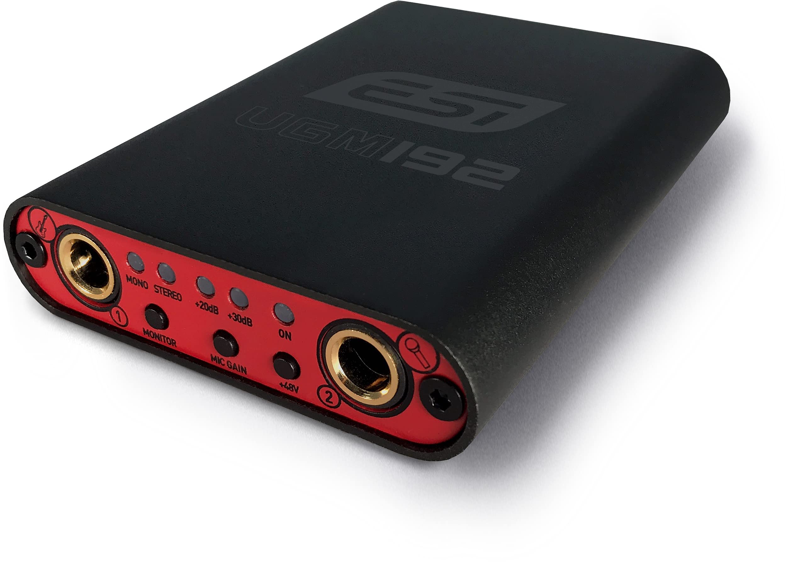 ESI UGM192 | Ultra Mobile Guitar & Microphone 24-bit / 192 kHz USB Audio Adapter