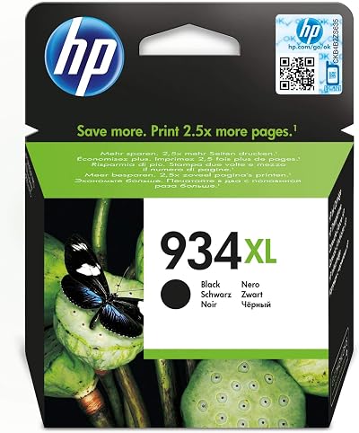 HP 934XL Black Ink Cartridge C2P23AE High Yield Original