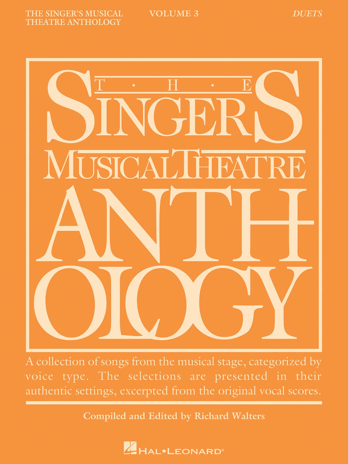 Singer's Musical Theatre Anthology: Duets Volume 3.: Book Only