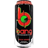 Bang Energy Bang Peach Mango, 16 Fl Oz Can