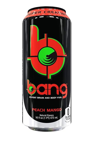 BANG ENERGY BANG PEACH MANGO, 16 FL OZ...
