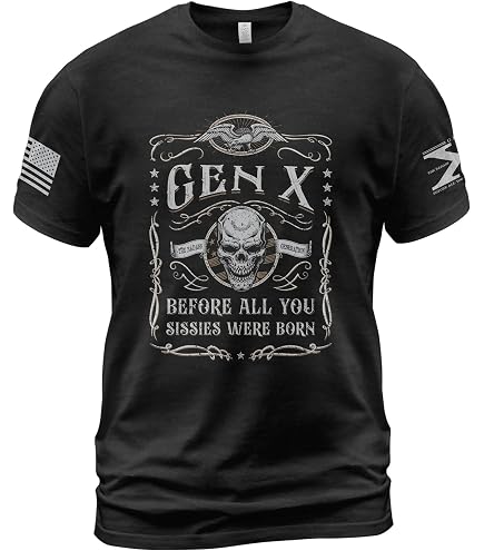 Amazon.com: Gen X Est. 1974 The Badass Generation Savage Gen X