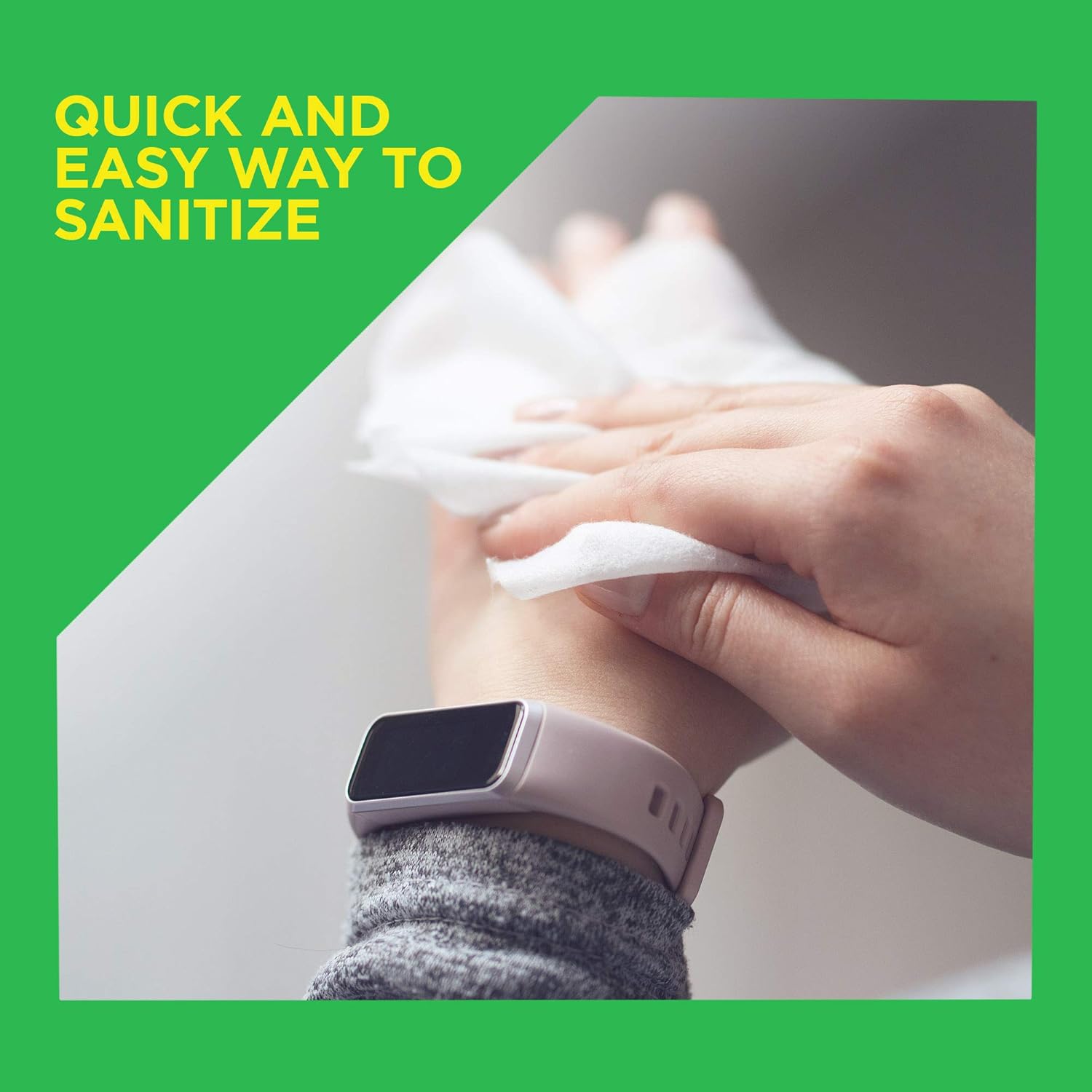 Care Touch - CTAFWC90US-VC Alcohol-Free Hand Sanitizing Wipes - 1 Canister | 90 Antibacterial Wipes with Vitamin E + Aloe Vera | Made in The USA: Industrial & Scientific