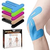 PreCut Kinesiology Tape for Knees, 12 PCS