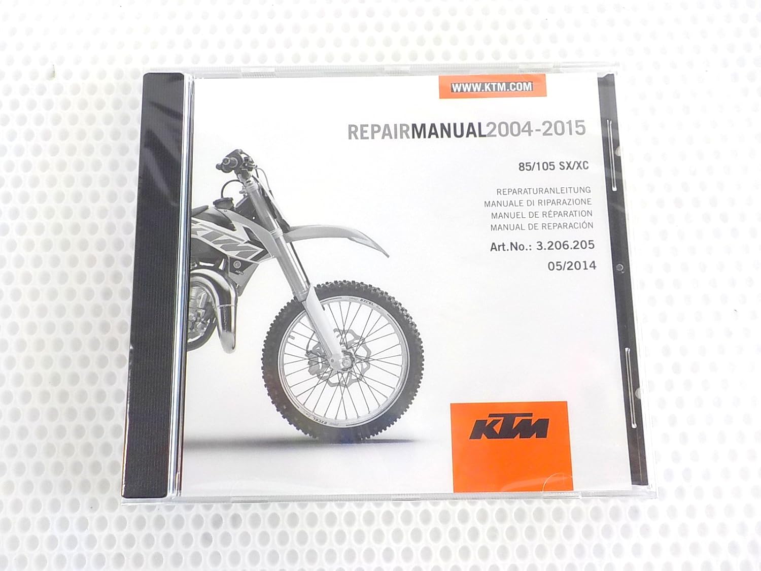 Amazon.com: NEW KTM OEM REPAIR MANUAL DISK DVD CD KTM 85 / 105 2004 - 2013  3206141: Automotive