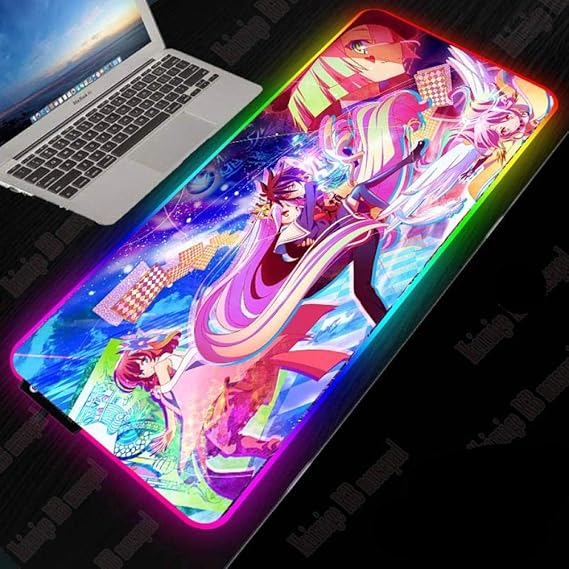Large Mouse pad Color Anime Girl Game Life RGB Mouse Pad
