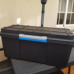 CURVER Caja Ordenacion Scuba Box, Negro y Azul, L: Amazon.es: Hogar