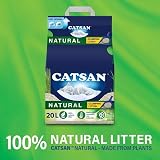 Catsan Natural Clumping Cat Litter 100% Biodegradable 2 x 20L Bags view 9