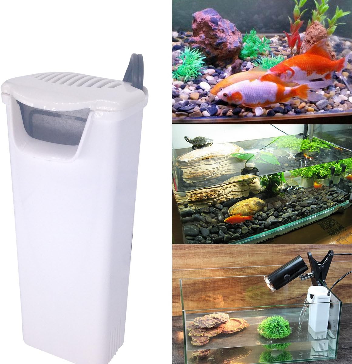 K1Store Internal Filter Aquarium Turtle Filter Low Water