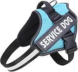 Belababy Soft No Pull Dog Harness Medium Reflective Breathable Adjustable