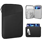 TiMOVO 8-9 Inch Tablet Sleeve Case for All-New iPad mini 7 (A17 Pro, 2024), iPad mini 6 (8.3-Inch, 2021), iPad mini 5/4/3/2/1, Portable Protective Pouch Bag for iPad mini, Black