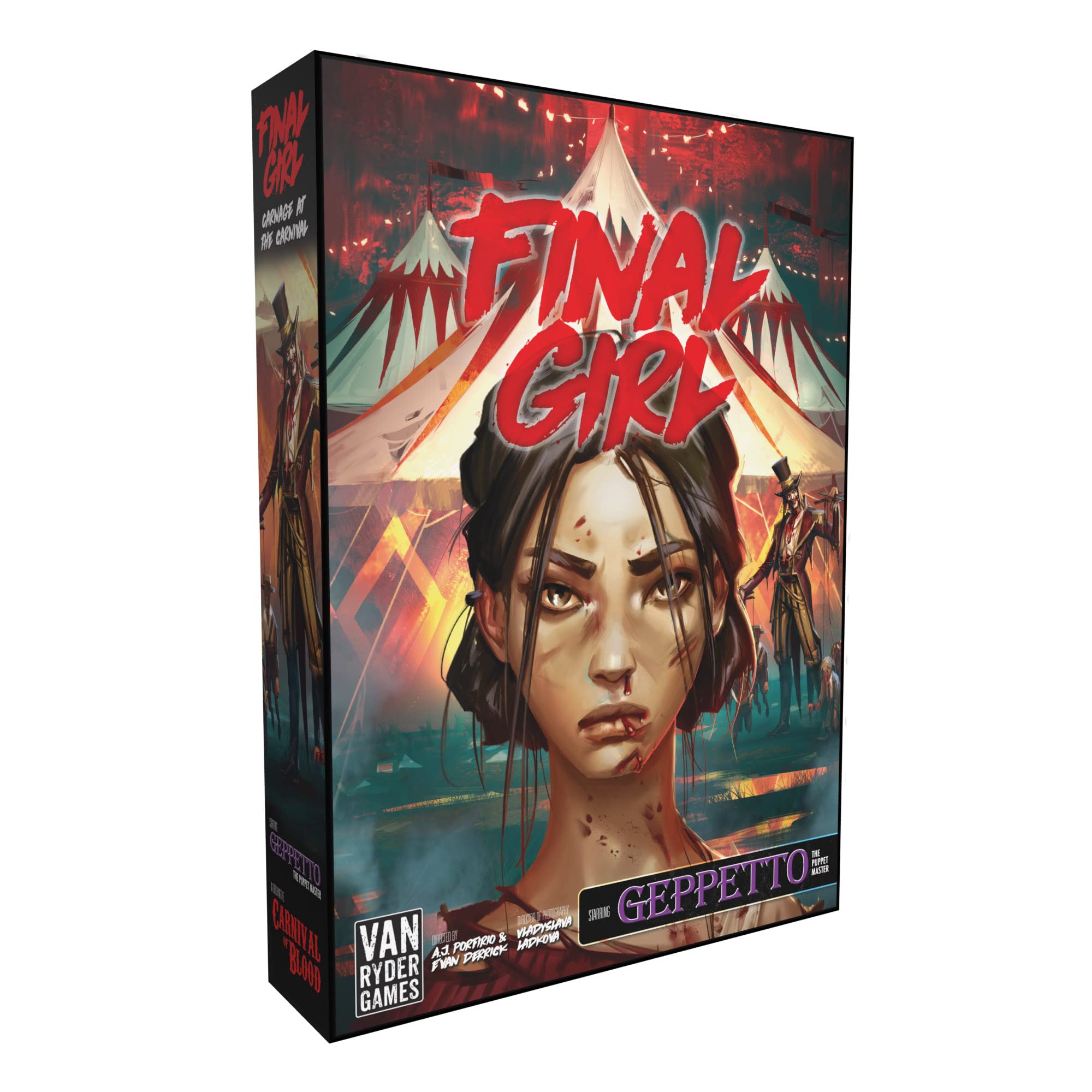 Van Ryder Games Final Girl: Carnage at The Carnival - Board Game - 1 Player - Ages 14+