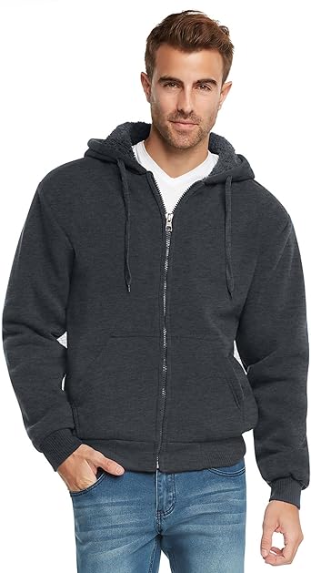 sherpa lined sweatshirt