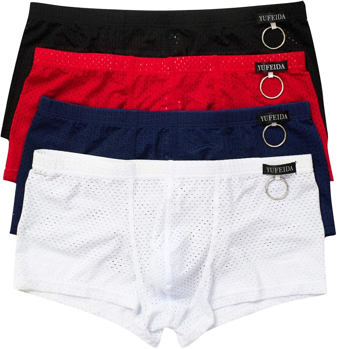 Men's Mesh Gstring Underwear Sexy Thongs Pack of 4 Amazon.co.uk Clothing