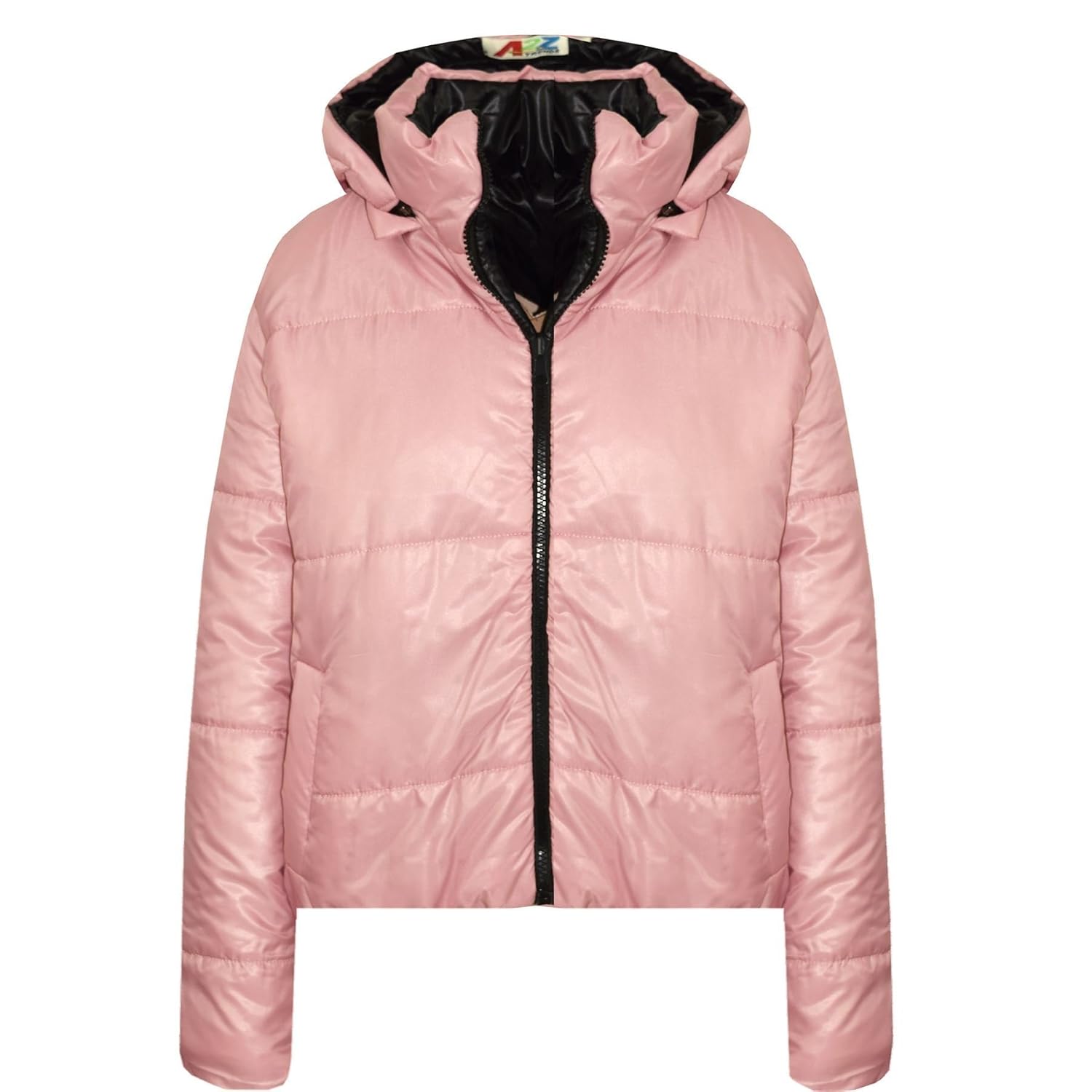 Girls Jackets Kids Baby Pink Reversible 